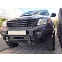 Rival Alloy Front Bumper Bull Bar Toyota Hilux 2011 to 2015