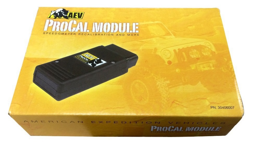 AEV ProCal Module Speedometer Recalibration JK Wranglers 2007+