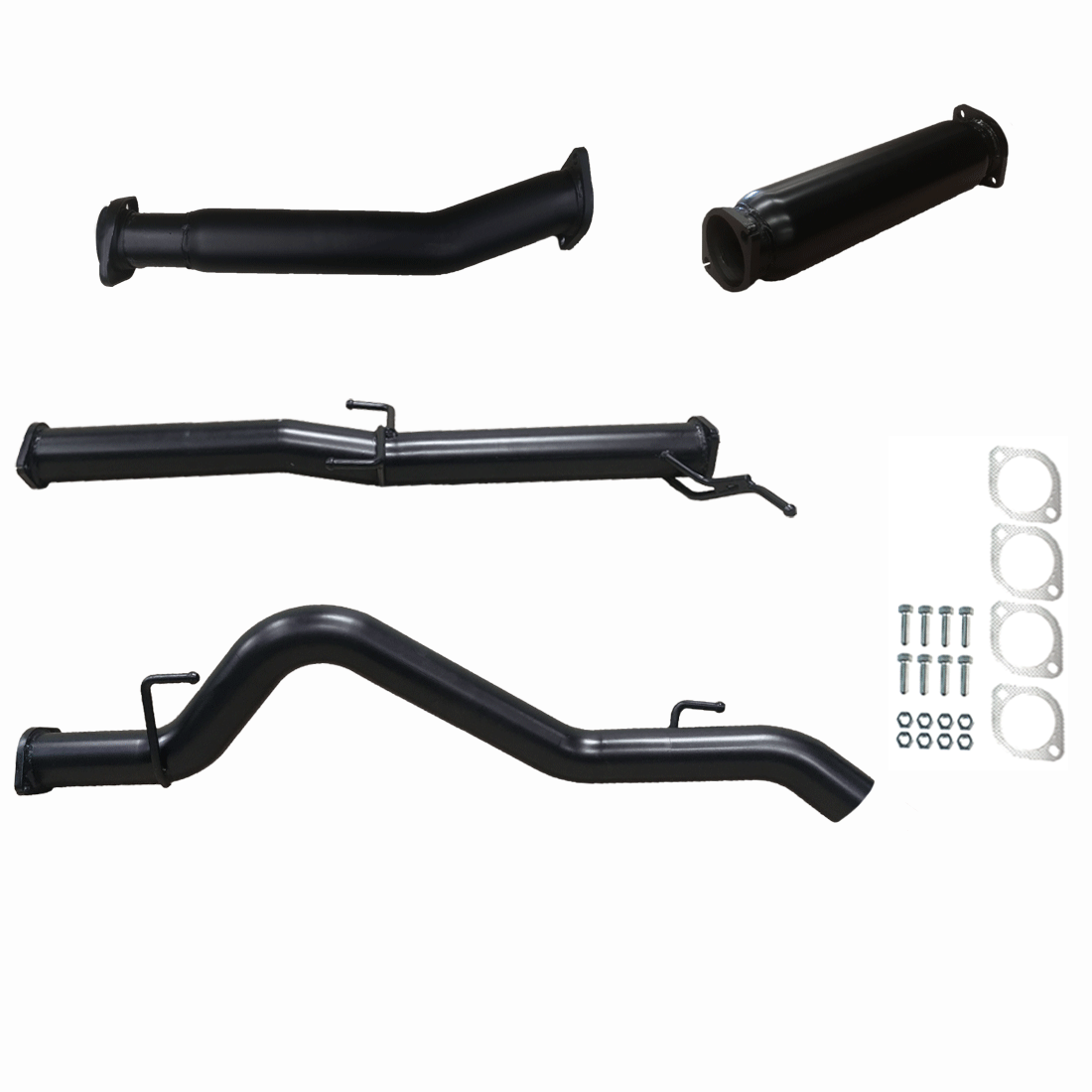 Ignite 3" DPF Turbo Back Exhaust Mitsubishi Triton MQ 2.4L Turbo 2015+