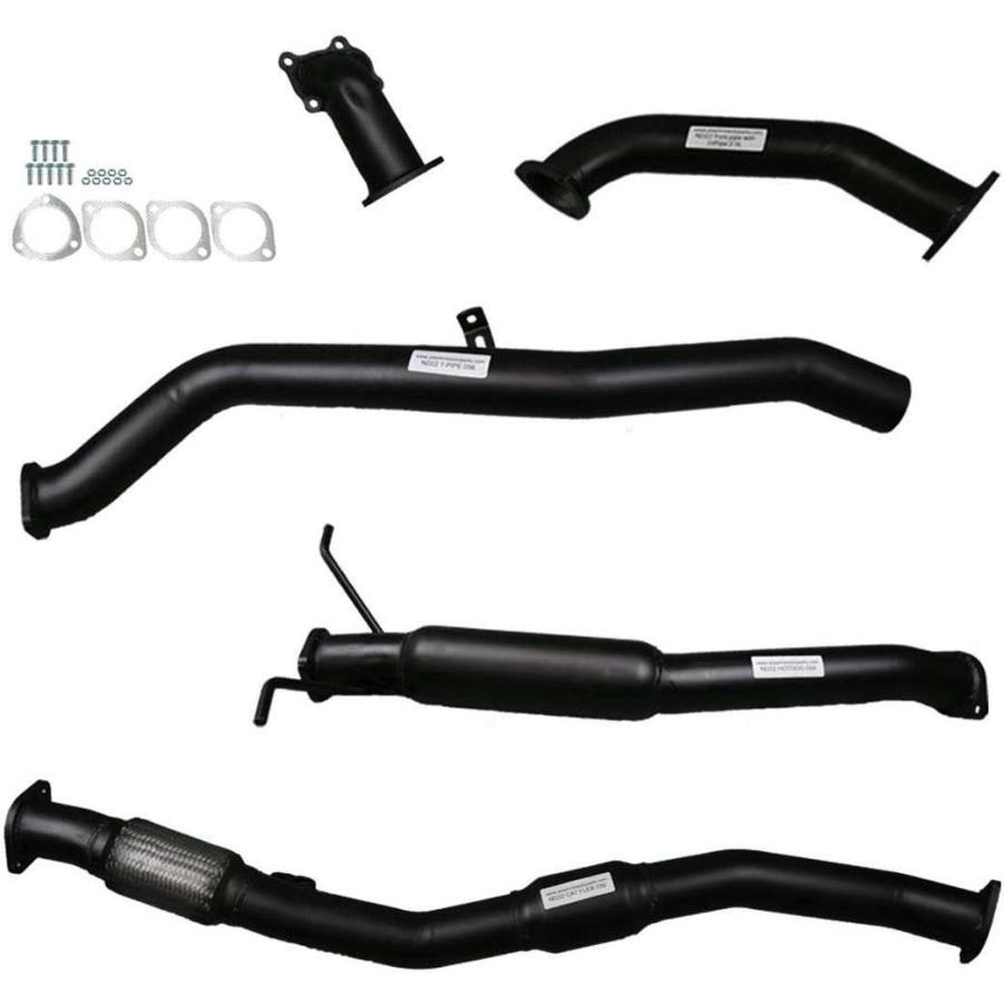 Ignite 3" Turbo Back Exhaust Nissan Navara D22 2.5L T/D 2008+