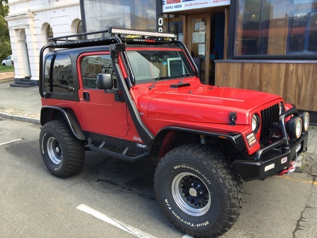 jeep tj safari snorkel install