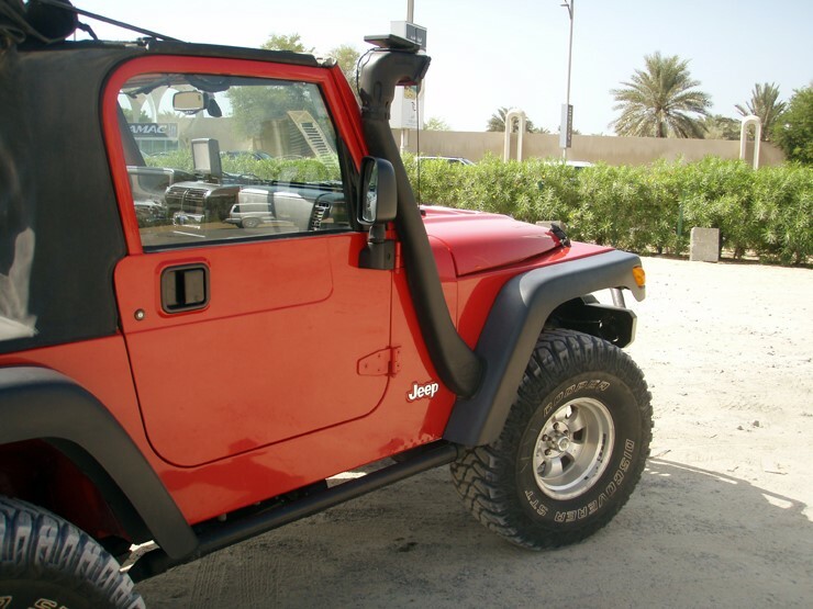 Safari Snorkel V-SPEC for Jeep Wrangler TJ