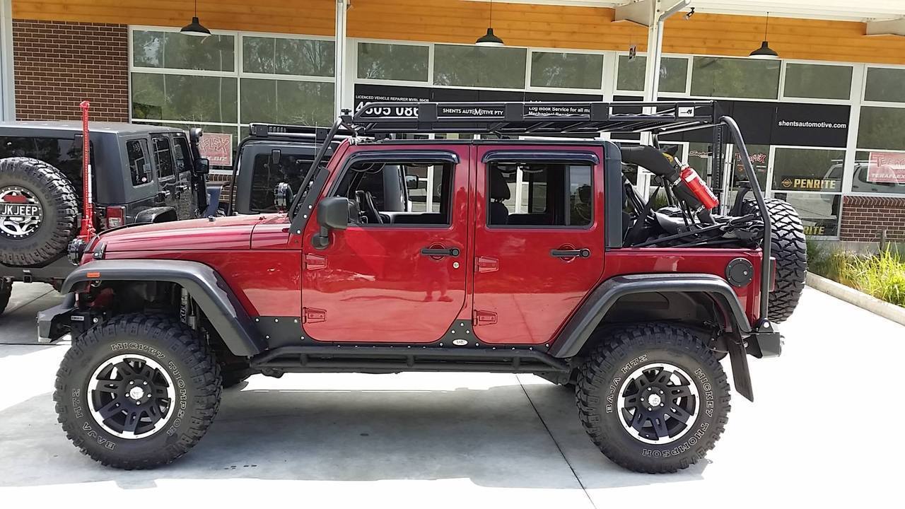 Uneek JK Wrangler Roof Rack - Unlimited