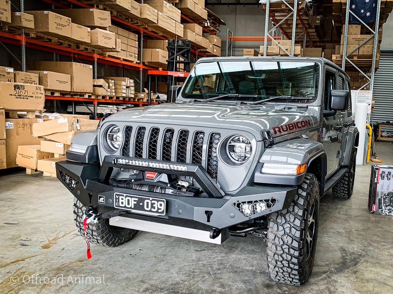 Offroad Animal Predator Bumper Bull Bar JL Wrangler & JT Gladiator 2019+