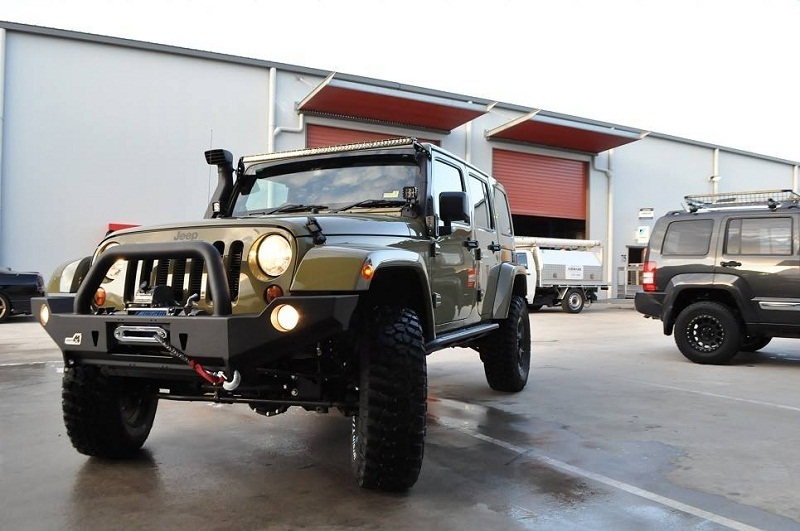 Uneek Jeep JK Wrangler Bull Bar