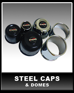 Dynamic Steel Wheel Caps
