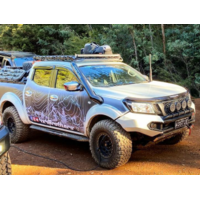 Nissan Navara NP300 Roof Rack – Alloy Platform Fits Nissan Navara NP300 (2015–2020) 