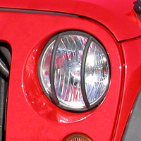 Rugged Ridge Headlight Euro Guards Jeep JK Wrangler