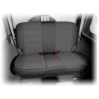 Rugged Ridge Neoprene Rear Seat Cover Black - JK Wrangler 2007-2018 2DR only