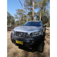 Rival Alloy Front Bumper Bull Bar Nissan Navara NP300 D23