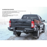 Rival Alloy Rear Bumper Bar Toyota Hilux 2005+ KUN GUN