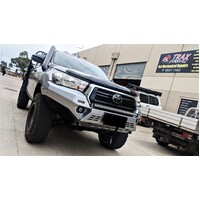 Rival Alloy Front Bumper Bull Bar Toyota Hilux 2018-early 2020