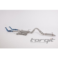 3-4" DPF Back Stainless Steel Exhaust - Toyota Landcruiser 200 Series DPF Model 10/2015+