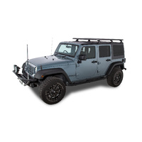 Rhino Rack Backbone Pioneer Platform 1828mm x 1426mm - JK Wrangler 4 Door Roof Rack