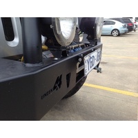 Uneek Bull bar Number plate flip