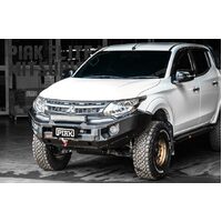 PIAK Non-Loop Elite Front Bull Bar - Mitsubishi Triton MQ 2015 - 2018