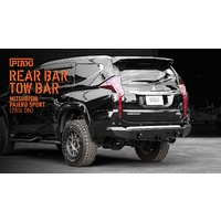 PIAK Rear Bar w/ Tow bar & Recovery Points - Mitsubishi Pajero Sport QE 2016-2020