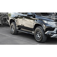 PIAK Racer Side Steps Rock Sliders - Mitsubishi Pajero Sport QE 2016-2019