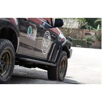 PIAK Side Steps with Optional Side Rails - Isuzu Dmax 2012-20