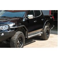 PIAK Side Steps with Optional Elite Side Rails - Mitsubishi MQ Triton 2015 to 2018