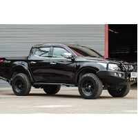 PIAK Curved Side Steps - Mitsubishi MQ Triton 2015 to 2018