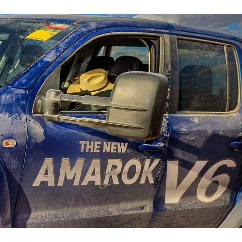 Clearview Towing Mirrors Volkswagen Amarok 2009 to Current