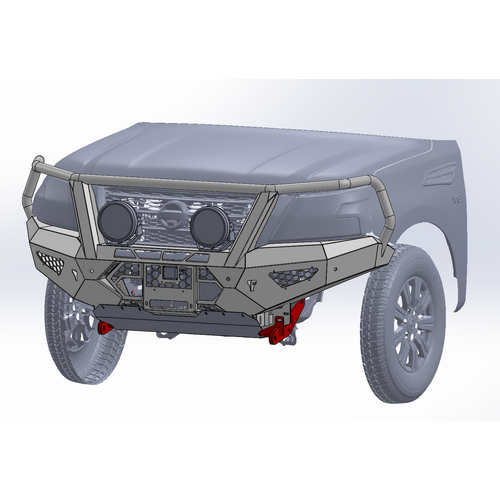 Offroad Animal Toro Bumper Bull Bar Nissan Patrol Y62 Series 5 2020+
