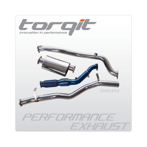 3" Turbo Back Stainless Steel Exhaust - Ford PX1 PX2 Ranger 10/2011 to 7/2016
