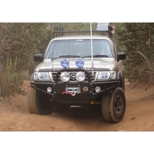 XROX Winch Bumper Bull Bar for Nissan Patrol GU Series 1,2,3 1999 to 11/2004